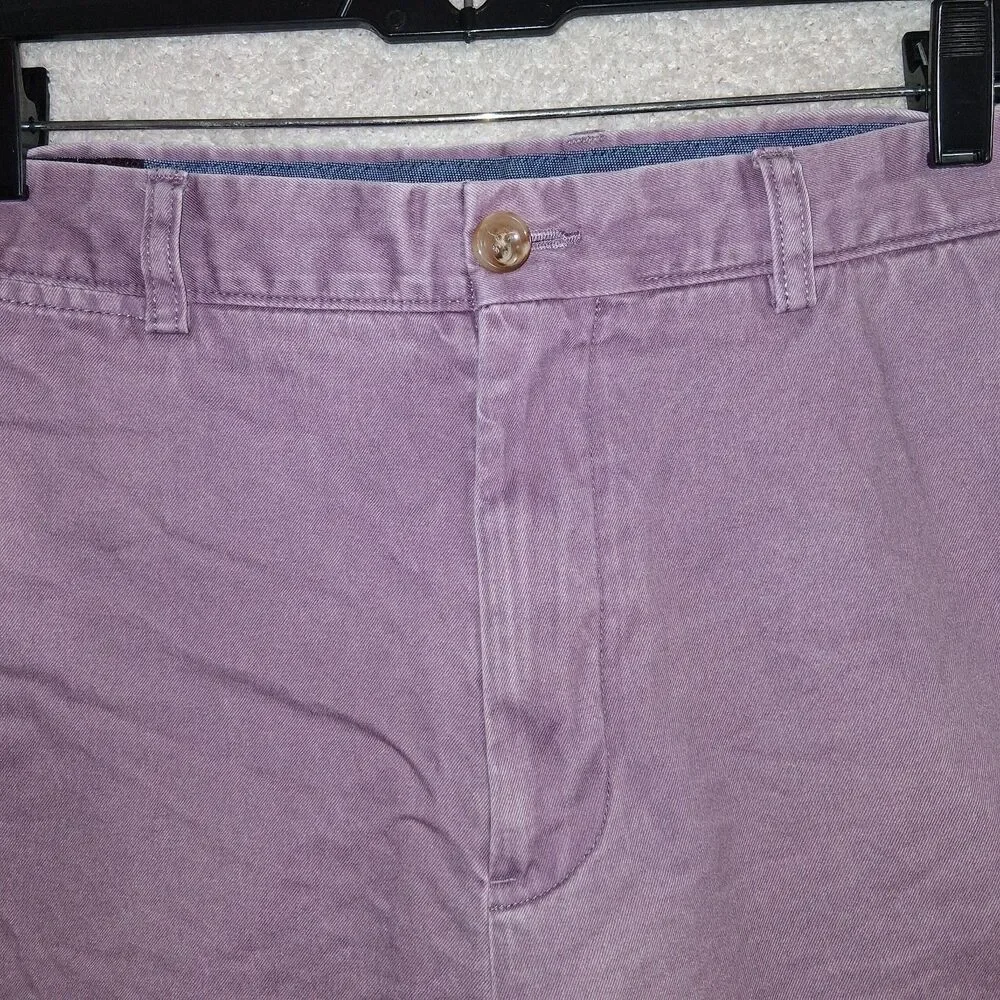 100% Pima Cotton Shorts Mens Sz 36 Luxury Preppy Vacation Travel Summer Boat